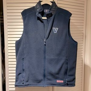 Vineyard Vines Villanova Harbor fleece vest L